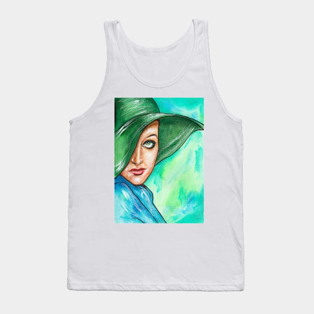 Joan Crawford Tank Top by Svetlana Pelin